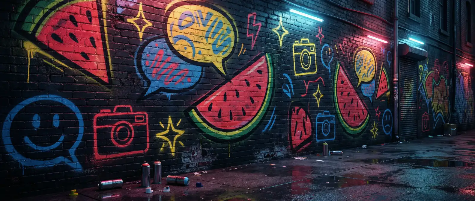 野花韩国视频观看免费高清8 瓜田直通车 - 街头涂鸦风格背景